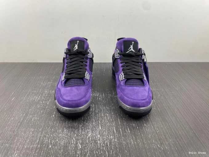 Bmlin Shoes Scott 4 Jordan x Purple Suede Travis Air 0819
